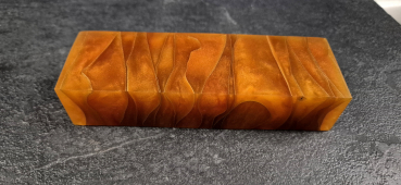 Preview: Orange Brass Mesh Stripes